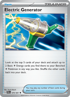 Card: Electric Generator