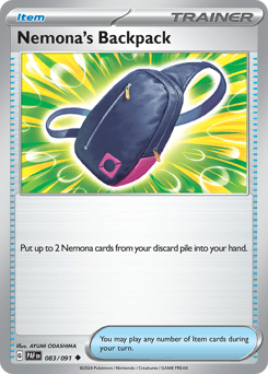Card: Nemona's Backpack