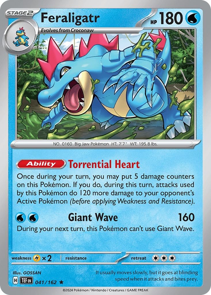 Feraligator PokemonCard