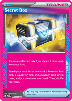 Card: Secret Box