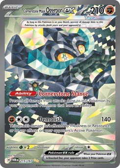 Cornerstone Mask Ogerpon ex sv Pokémon Card Database PokemonCard