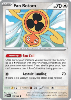 Card: Fan Rotom