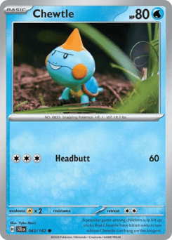 Card: Chewtle