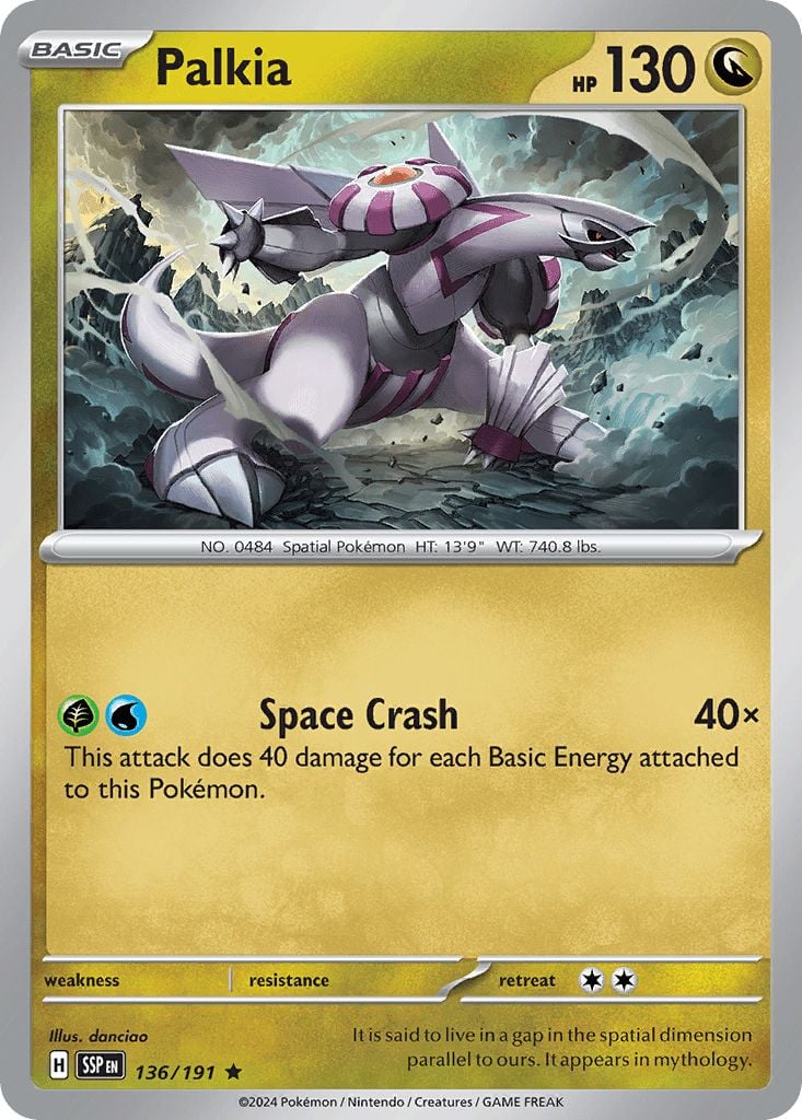 Palkia, one prize monster deck (swing for 500+) - PokemonCard Palkia, one prize monster deck (swing for 500+) - PokemonCard