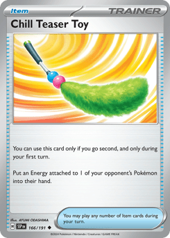 Card: Chill Teaser Toy