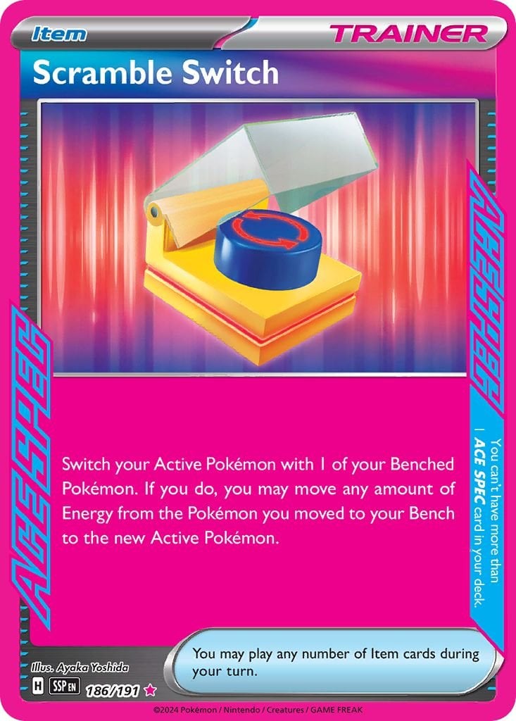 Scramble Switch (sv8-186) - Pokémon Card Database - PokemonCard