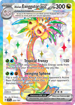 Card: Alolan Exeggutor ex