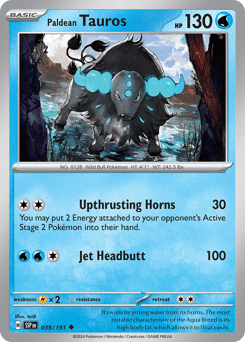 Card: Paldean Tauros