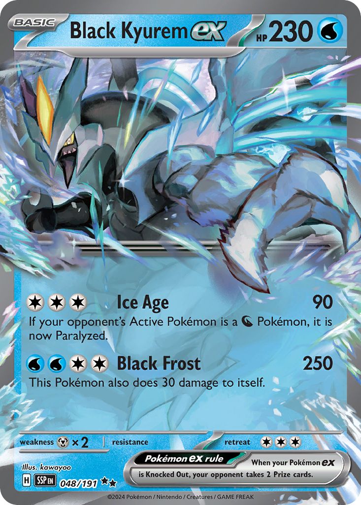 Blak Kyurem Ex Chien Pao Ex Pokemoncard