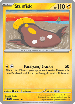 Card: Stunfisk