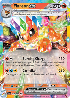 Card: Flareon ex