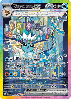 Card: Vaporeon ex
