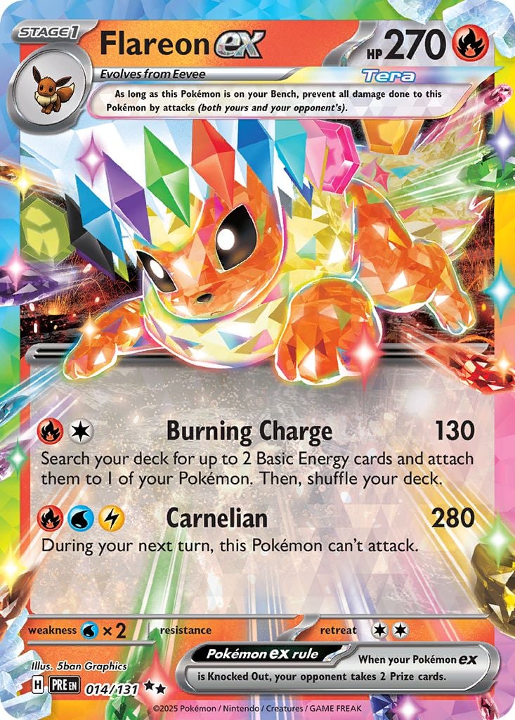 Flareon ex Box - PokemonCard