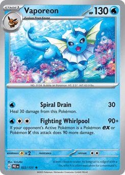 Card: Vaporeon