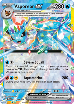 Card: Vaporeon ex