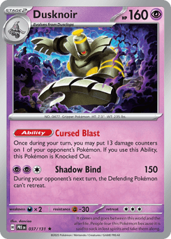Card: Dusknoir