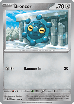 Card: Bronzor