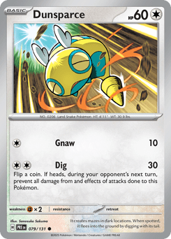 Card: Dunsparce