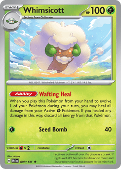 Card: Whimsicott