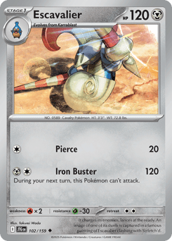 Card: Escavalier