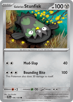 Card: Galarian Stunfisk