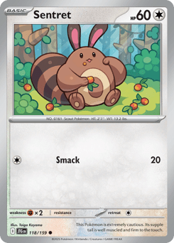 Card: Sentret