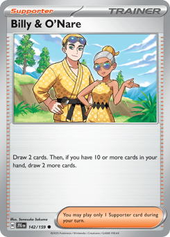Card: Billy & O'Nare