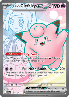 Card: Lillie's Clefairy ex