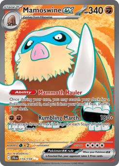 Card: Mamoswine ex
