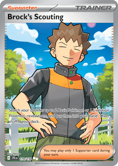 Card: Brock's Scouting