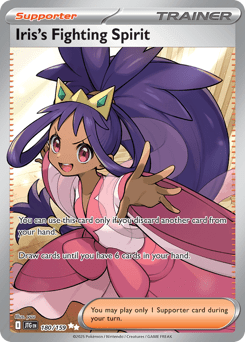 Card: Iris's Fighting Spirit