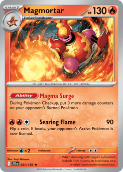 Card: Magmortar