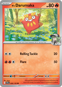 Card: N's Darumaka