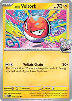 Card: Iono's Voltorb