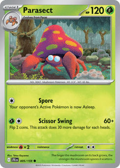 Card: Parasect