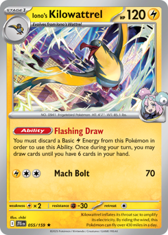 Card: Iono's Kilowattrel
