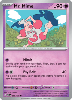 Card: Mr. Mime