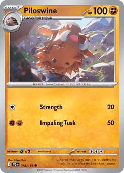 Card: Piloswine