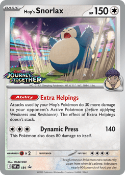 Card: Hop's Snorlax