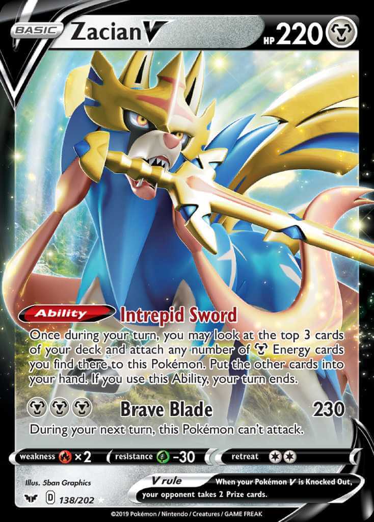 Pokemon TCG: Sword & Shield SS02 Theme Deck - Zamazenta / Zacian - Ace  Cards & Collectibles