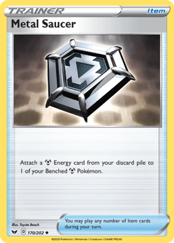 Card: Metal Saucer