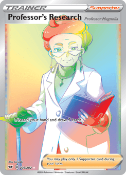 Card: Professor's Research (Professor Magnolia)