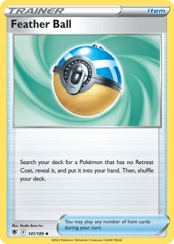 Card: Feather Ball