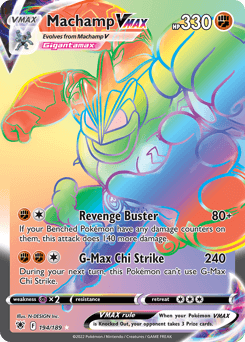 Card: Machamp VMAX