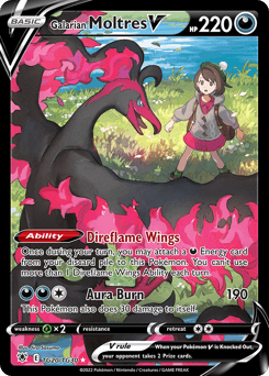 Card: Galarian Moltres V