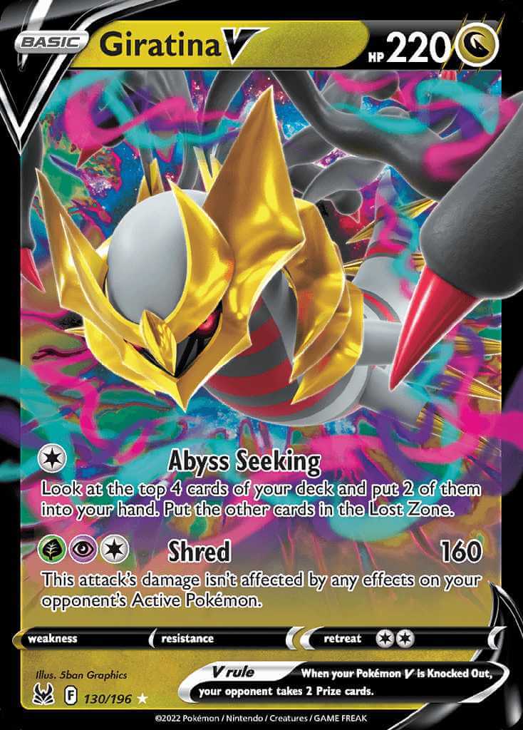 Giratina VSTAR Deck PokemonCard