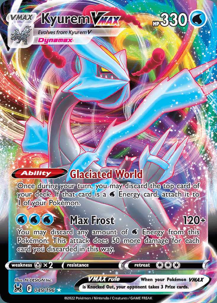 Kyurem Vmax PokemonCard