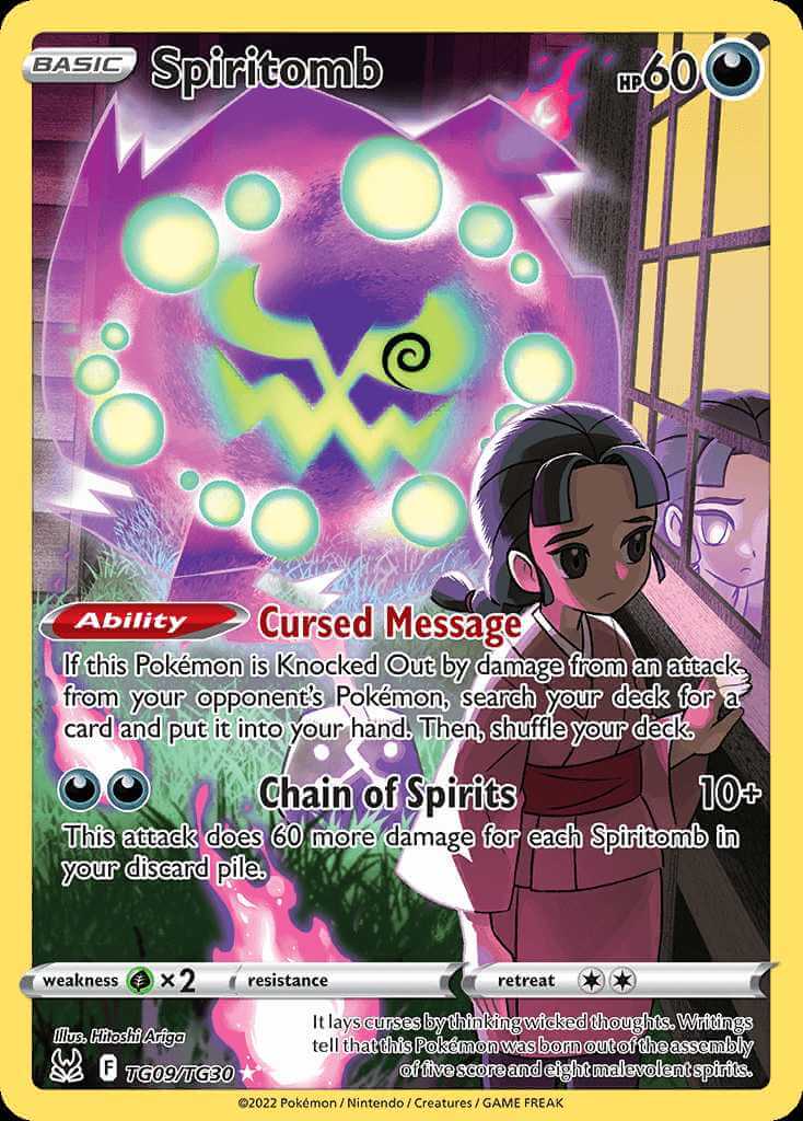 PrimetimePokemon's Blog: Pokemon Card of the Day: Spiritomb