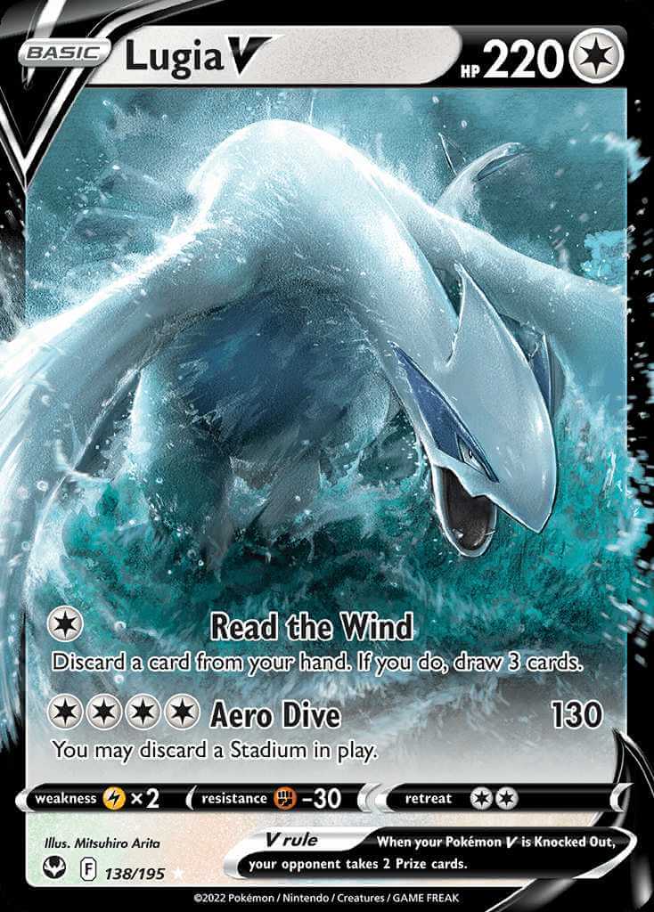 Colourless Lugia PokemonCard