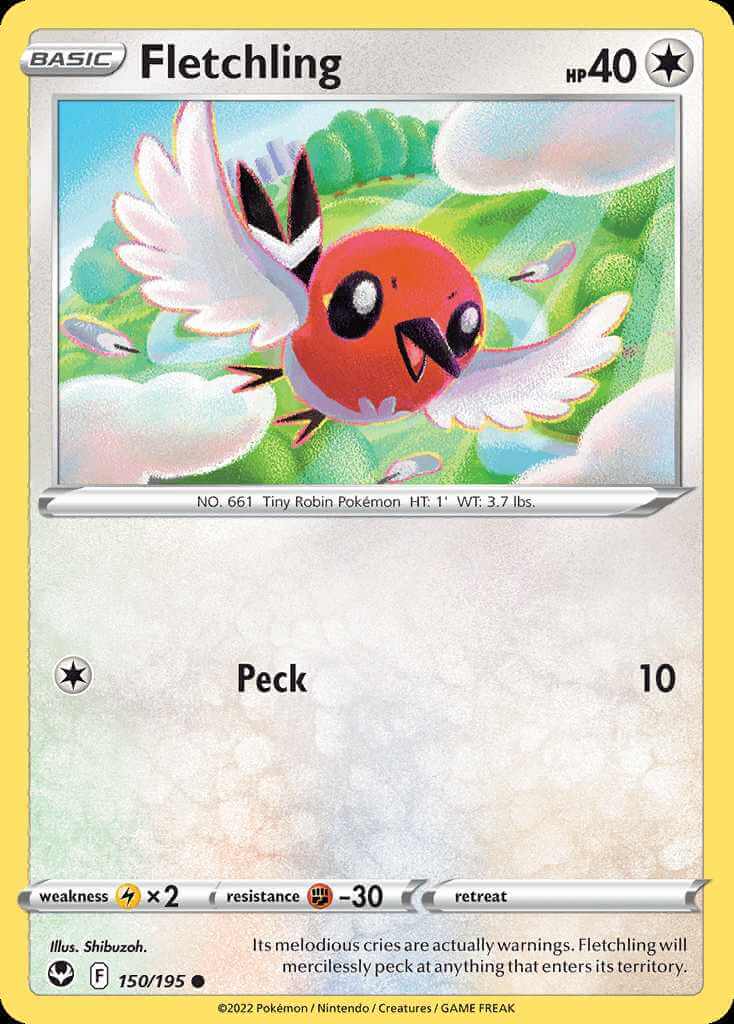 pokemon fletchling evolution name